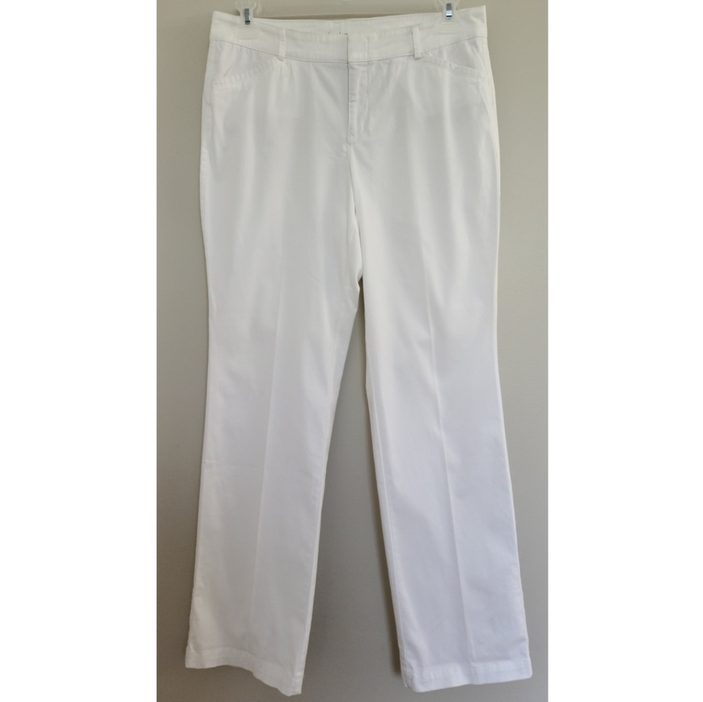 Dockers Women's White Slacks